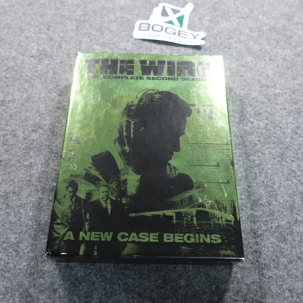 The Wire The Complete Second Season DVD HBO Box Set 5-Disc Crime Drama Series